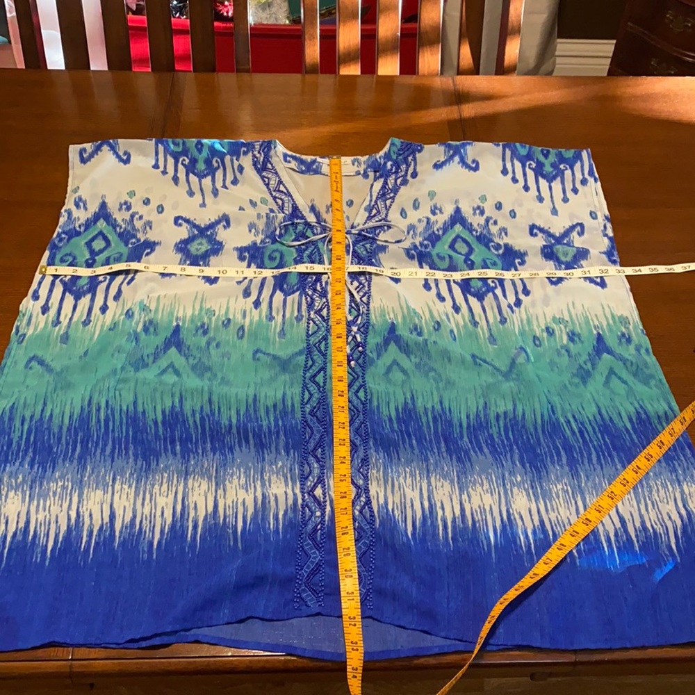 Blue Island Swimsuit Coverup - Sz L